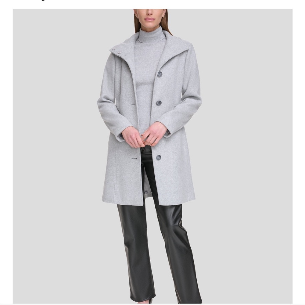 Grey Calvin Klein Women’s Coat